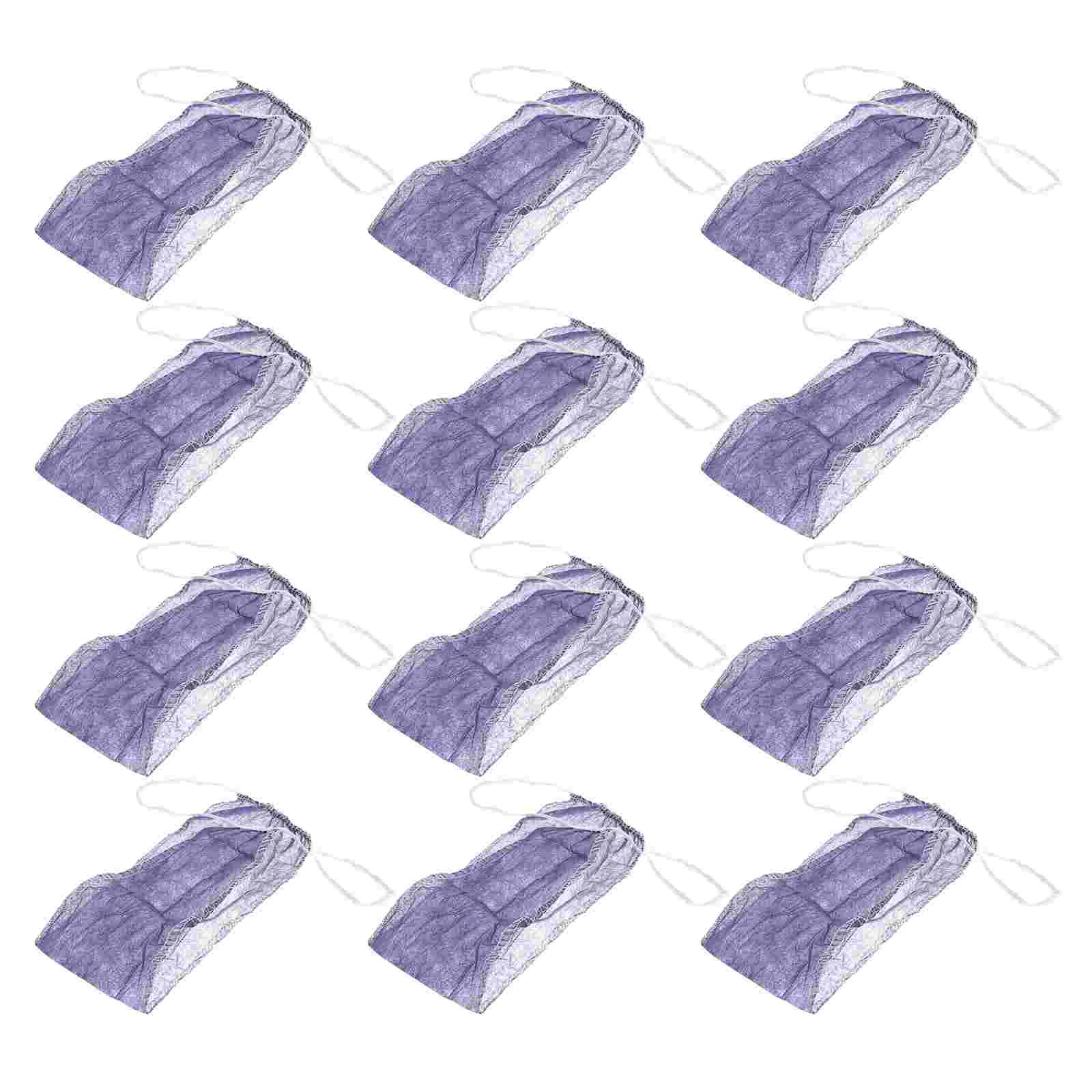 100 Pcs Disposable Thong Panties Spray Tanning Underpants Spa Non-Woven Fabric Miss
