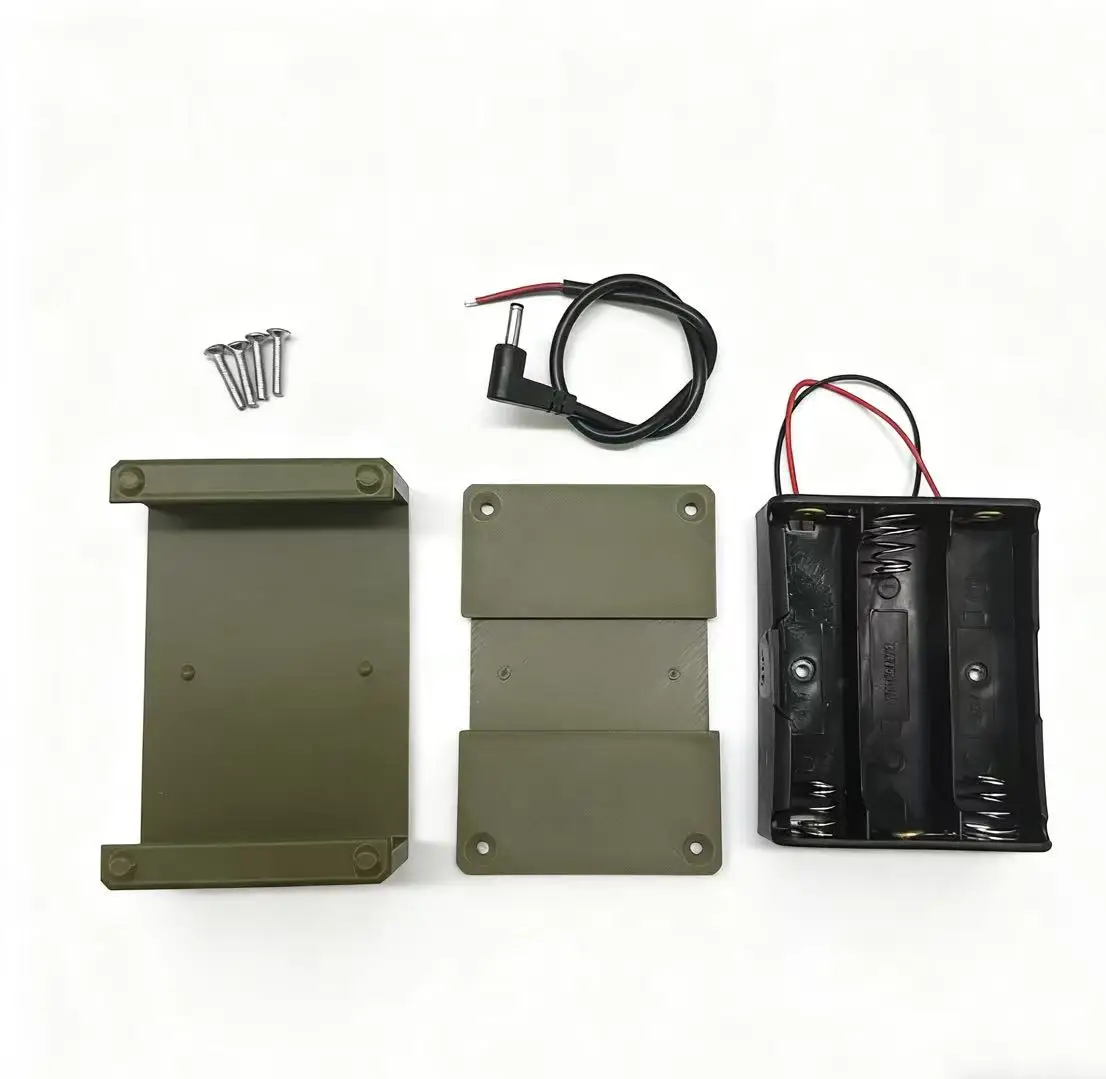 tr uSDX Transceiver 18650 Battery Case Kits By DL2MAN