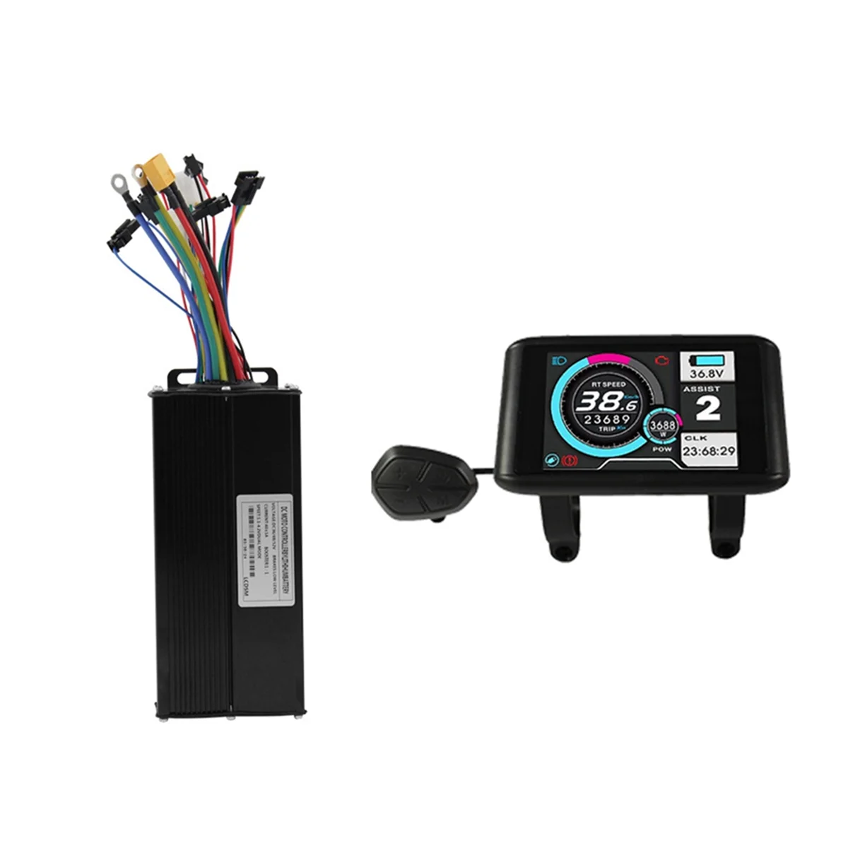 Electric Bicycle 36V 48V 52V 40A 3 Model Controller UKC1 LCD Display for 1500W 2000W Ebike Accessories