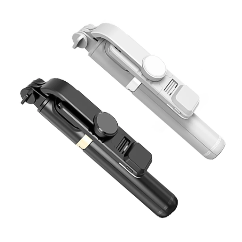 Q03s Выдвижной штатив для мобильных телефонов с перезаряжаемым беспроводным дистанционным затвором, многофункциональный для