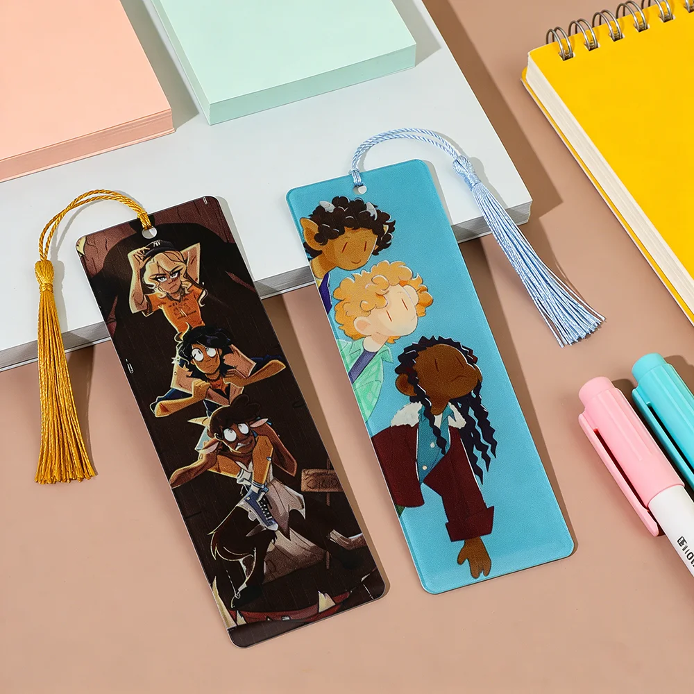 

Percy Jackson the Olympians Acrylic Bookmark Movie Fan Collection Gift Anime Lover Book Accessory Percy Jackson School Supplies