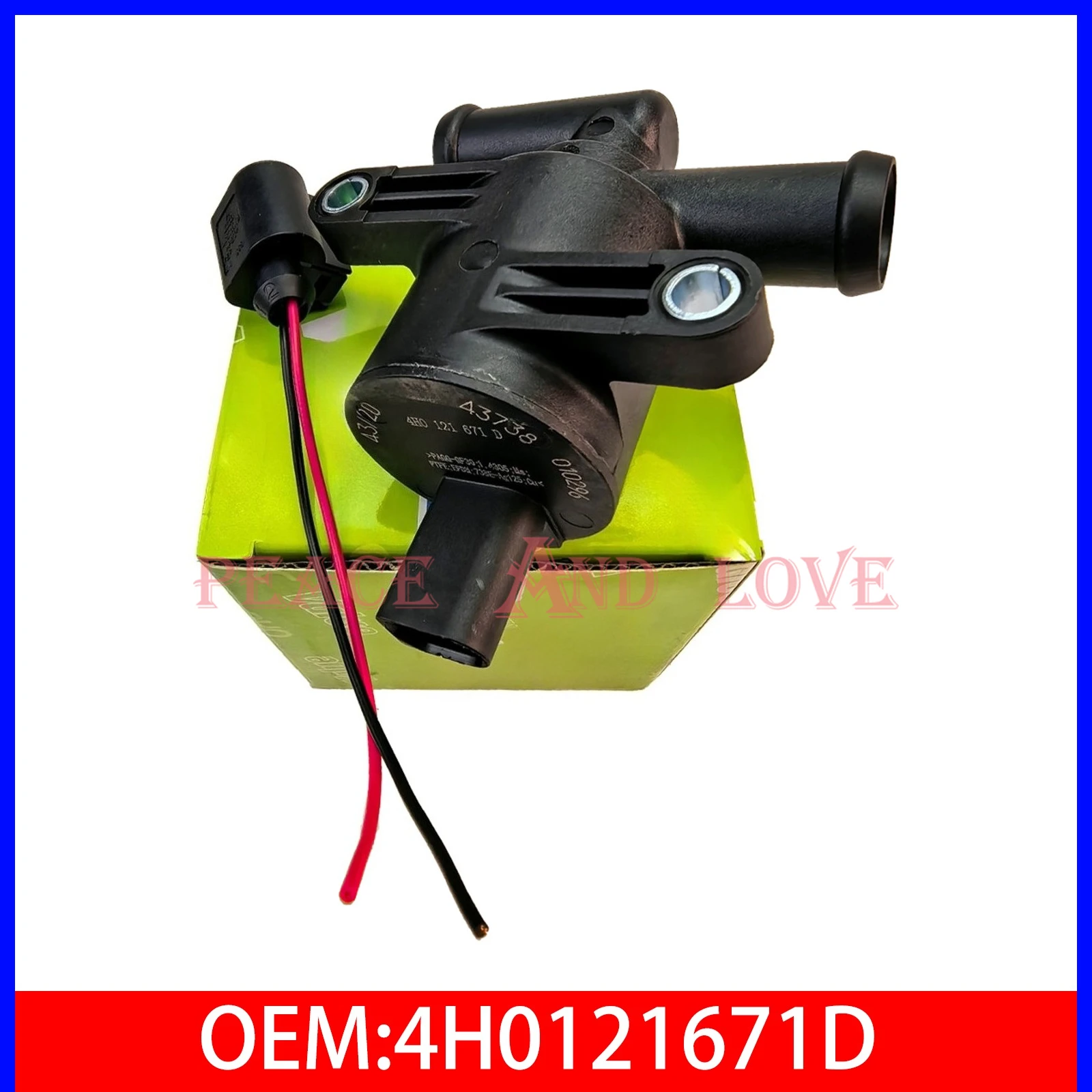 

Brand New Heater Coolant Control Valve 4H0121671D 4H0121671B Fit For Audi A4 A5 A6 C7 A7 A8 Q5 Volkswagen Golf 7 Passat B8