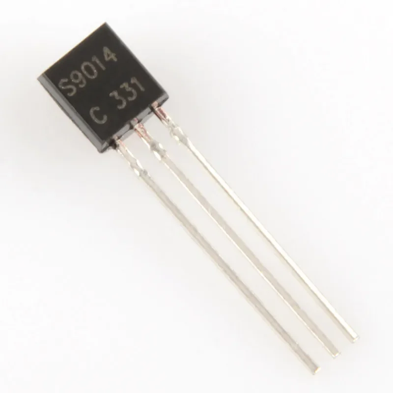 100PCS  S9014 Package TO-92 NPN Low Power Transistor, In-Line Triode