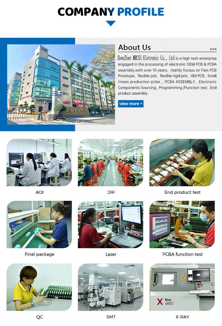 Oem Odm Electronics Meerlaagse printplaat PCB-fabrikant PCB-assemblage PCBA PCB-productie en -assemblage PCBA ODM