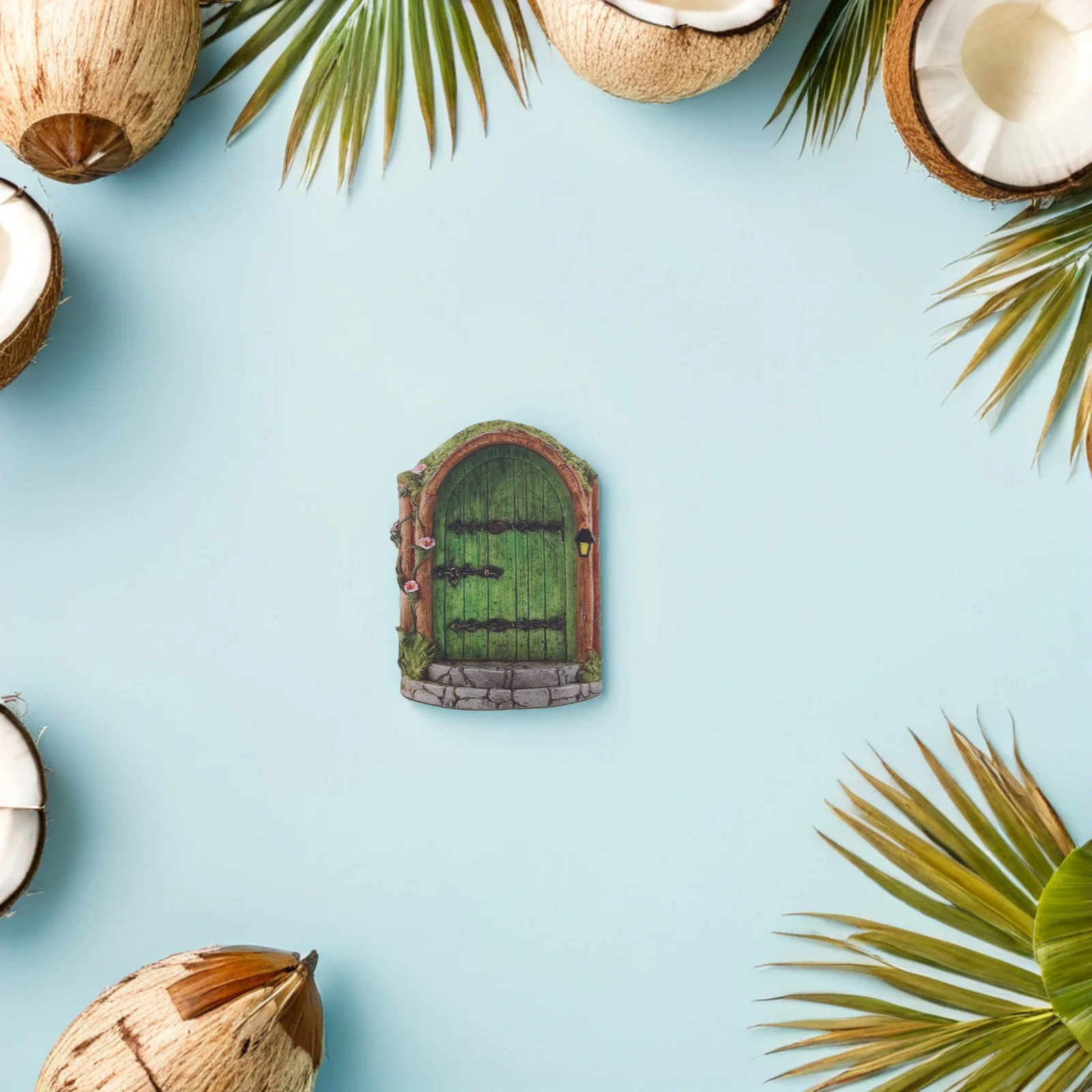 

4 шт. сказочные дверные украшения, двери для деревьев, уличный дом, миниатюрные деревянные украшения