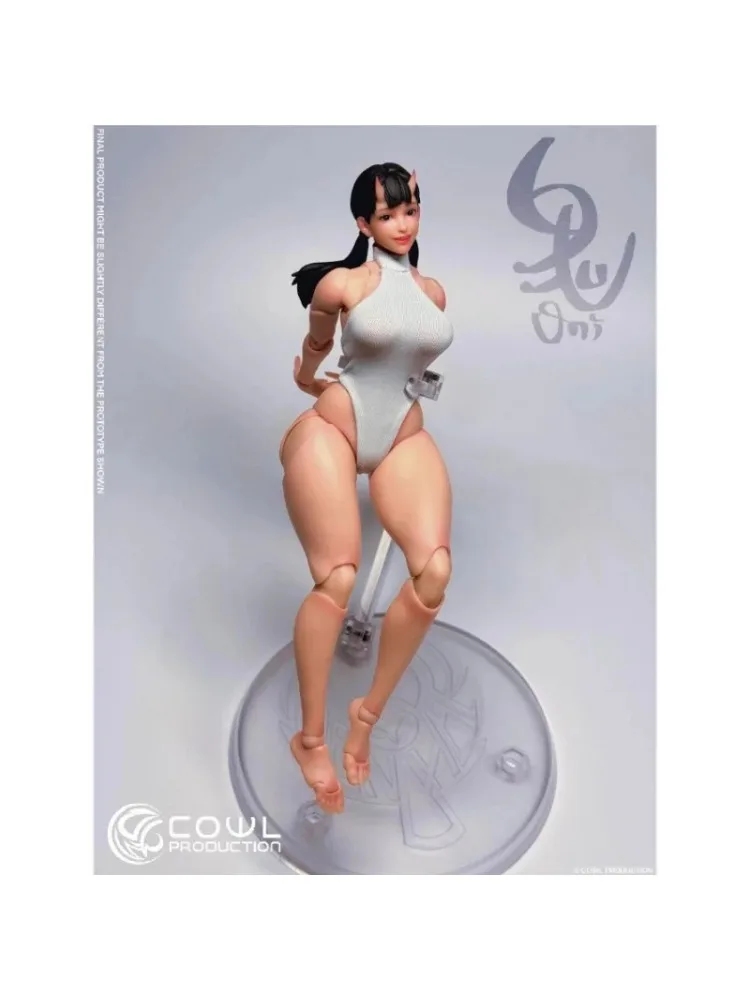 COWL PRODUCTION 1/12 "Ghost" Fertigversion, Version ohne Make-up, Actionfigur, Sammlerstück
