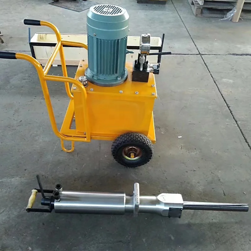 Big Split Force Hydraulic Rock Splitter For Rock