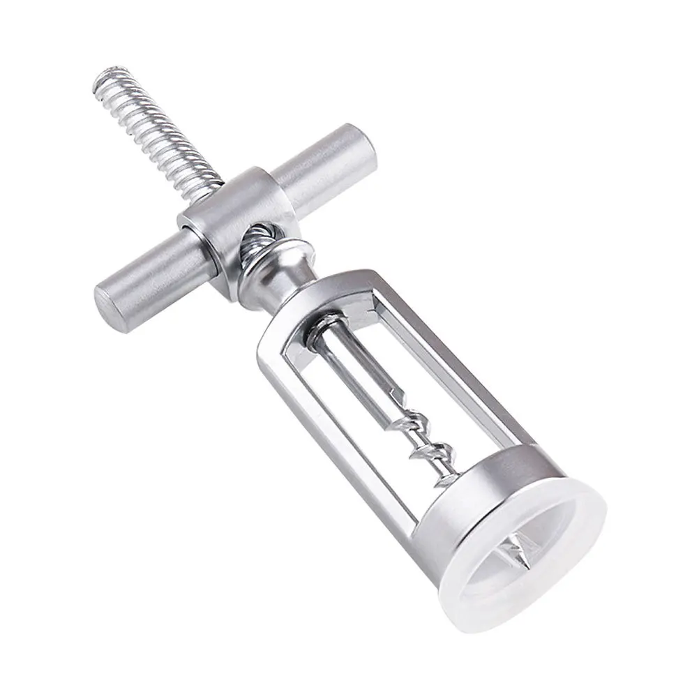 

Manual Wine Bottle Opener Cross Style Corkscrew for Home Bar Outdoor Party Use Labor-Saving Bottle Lid Remover Tool