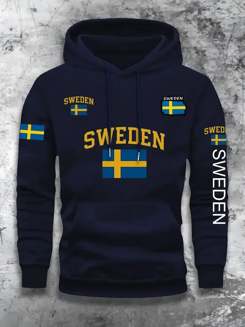 New classic letter-style fall-winter daily, outdoor, vacation, fitness, casual, relaxed, warm, sports top with hood