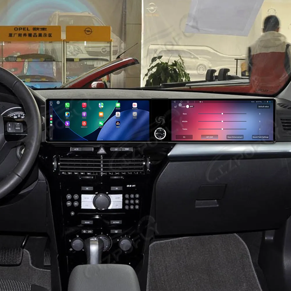 

12.3 Inch Dual Screen Car Radio Android For Opel Astra 117 2004-2010 CarPlay Multimedia Video Player Car GPS Navigation Stereo