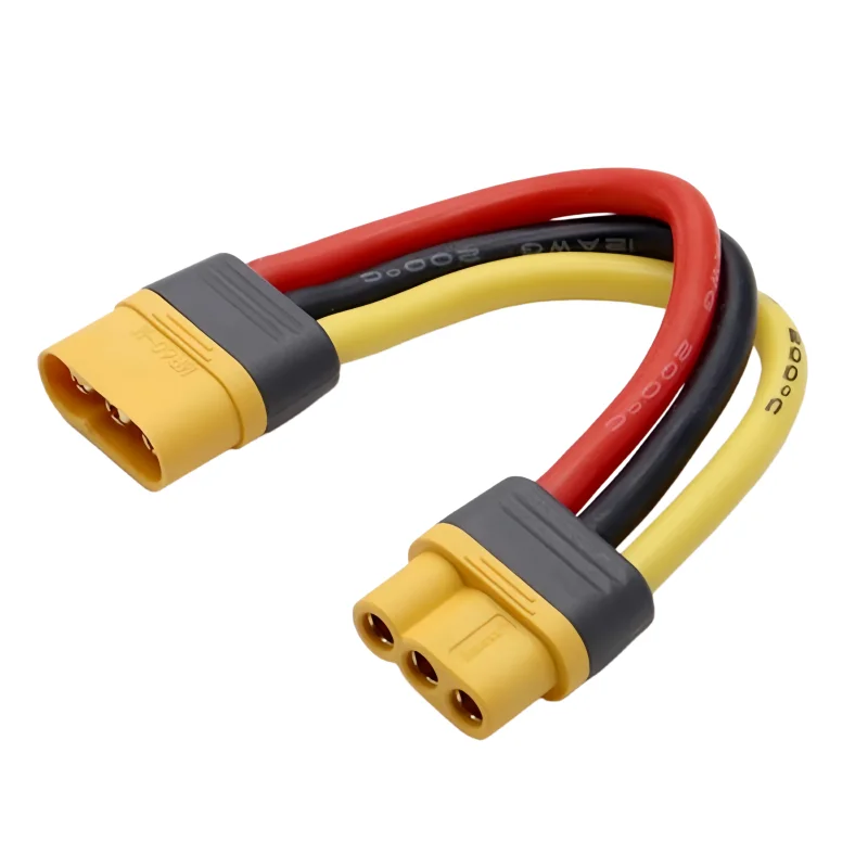 MR60 Aircraft Model Connector Plug - MR60-M / MR60-F Three Phase Three Pole Wire Connection Port Electrical Air Docking Cable