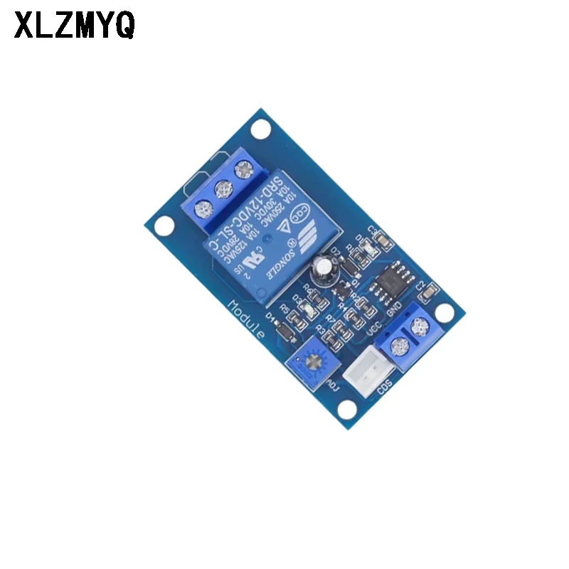 10 szt. XH-M131 Moduł Przekaźnikowy Fotorezystora Sterowania Światłem DC 5V/12V/24V Czujnik Wykrywania Jasności Automatyczny Moduł Sterowania — zdjęcie produktu 4