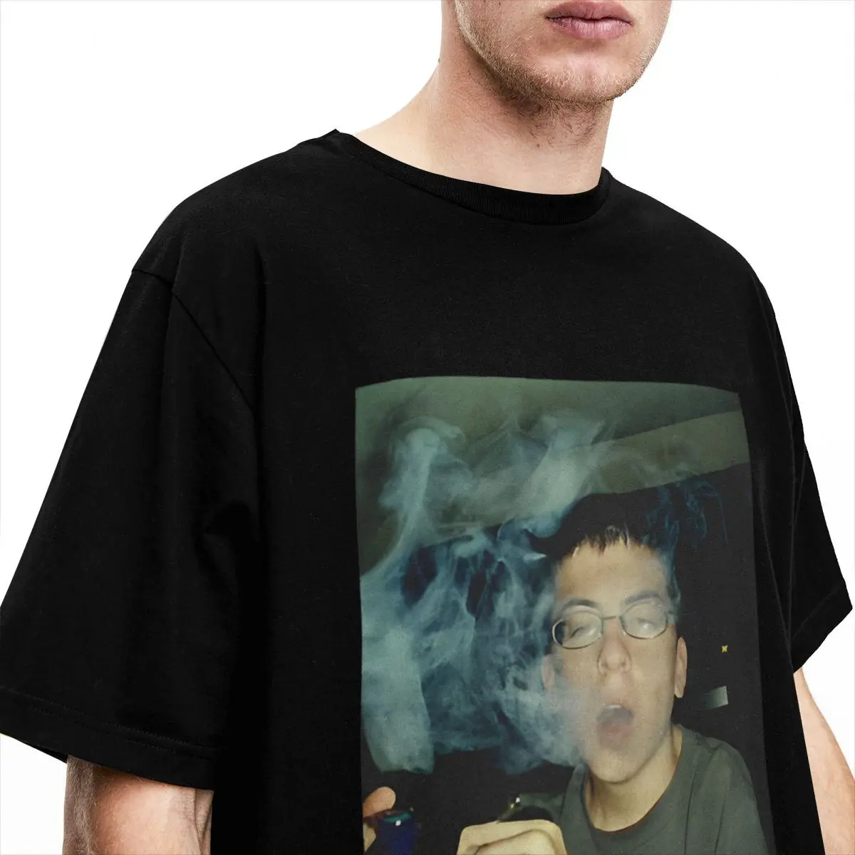 Mclovin Smoking Weed Superbads Men Women T Shirts Accessories Novelty Tee Shirt T-Shirt 100% Cotton Classic Tops