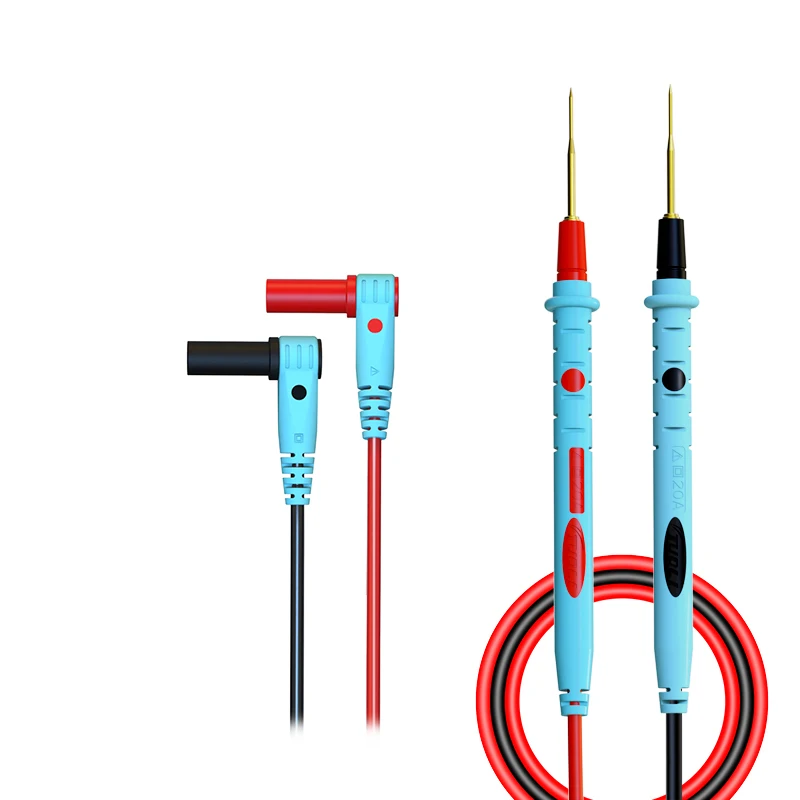 TUOLI TL-10S Superfine Universal Digital Multimeter Probe Test Lead Needle Tip Tester Lead Probe Wire Pen Cable Multimeter Wire