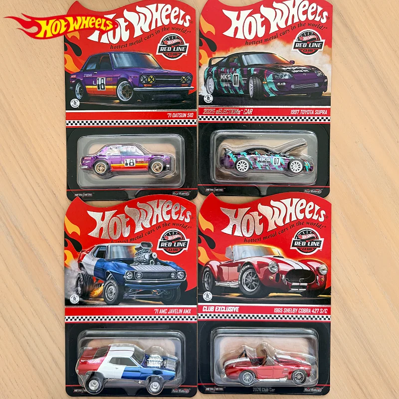 

В наличии: Коллекционные модели автомобилей Hot Wheels RLC 71 DATSUN 510, 71 AMC JAVELIN AMX, 1997 TOYOTA SUPRA в масштабе 1/64. Литые под давлением игрушки-машинки, подарки.