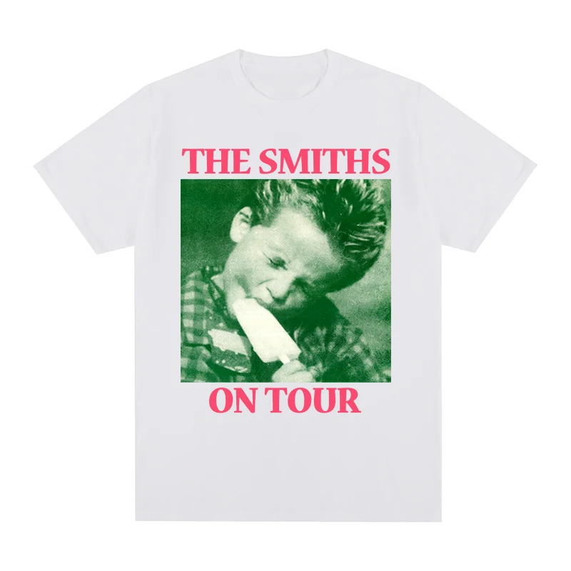 The Smiths The Queen Is Dead 1980 Punk Rock Band vintage T-shirt Cotton Men T shirt New TEE TSHIRT Womens Tops