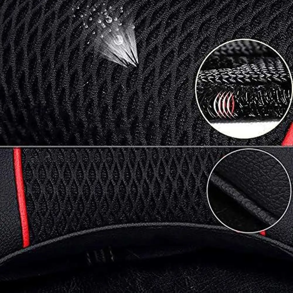 وسادة رقبة السيارة من جلد البولي بروبيلين والقطن مناسبة لجميع المركبات #5