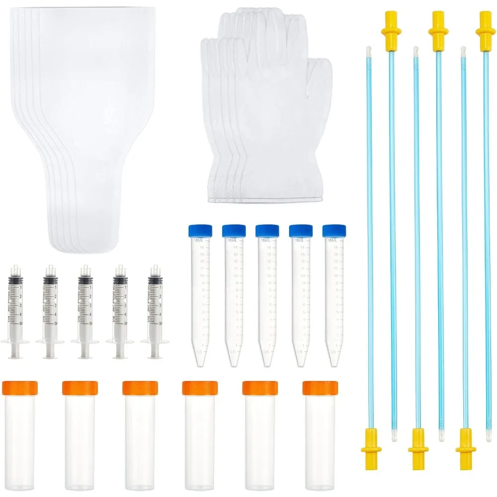 

36 Pcs Artificial Insemination Canine Breeding Kit 6 Set Disposable PET Canine Breeding Supplies Artificial Insemination Cone