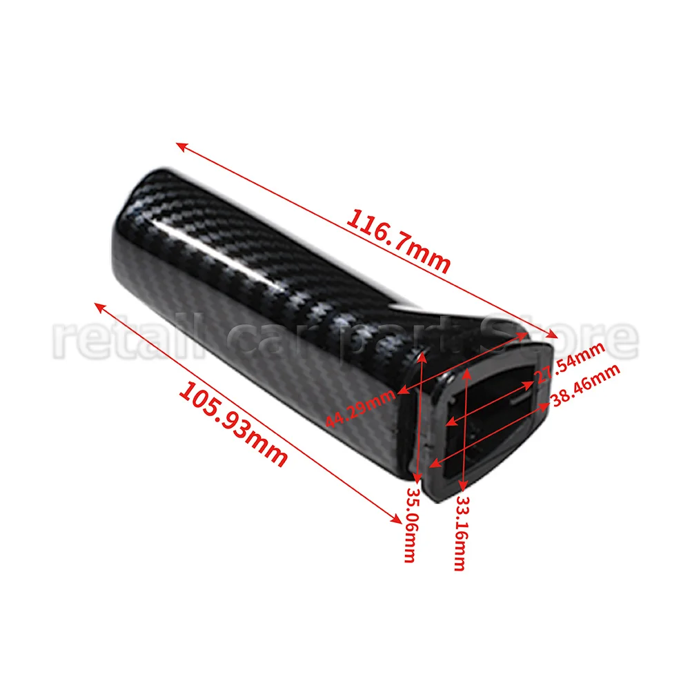 For BMW Front Handbrake Brake Handle Cover For 3 Series E46 E90 E91 E92 E93 F30 F32 F80 2005-2018 - Image 2