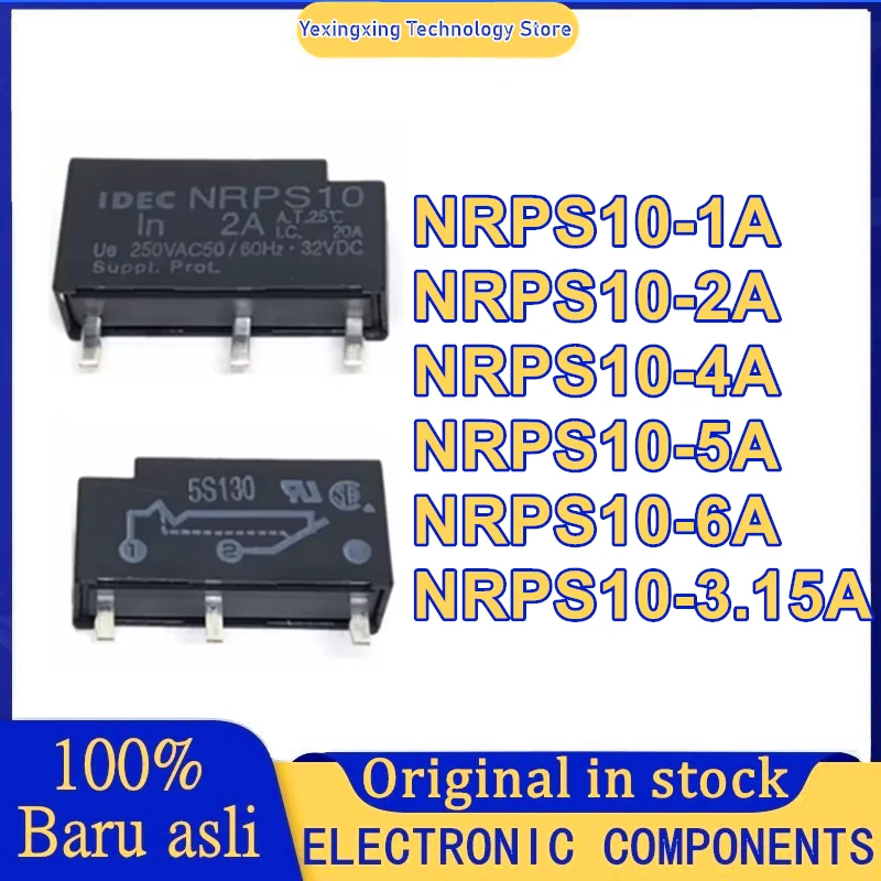 

NRPS10-1A NRPS10-2A NRPS10-4A NRPS10-5A NRPS10-6A NRPS10-3.15A IDEC Новый оригинальный на складе