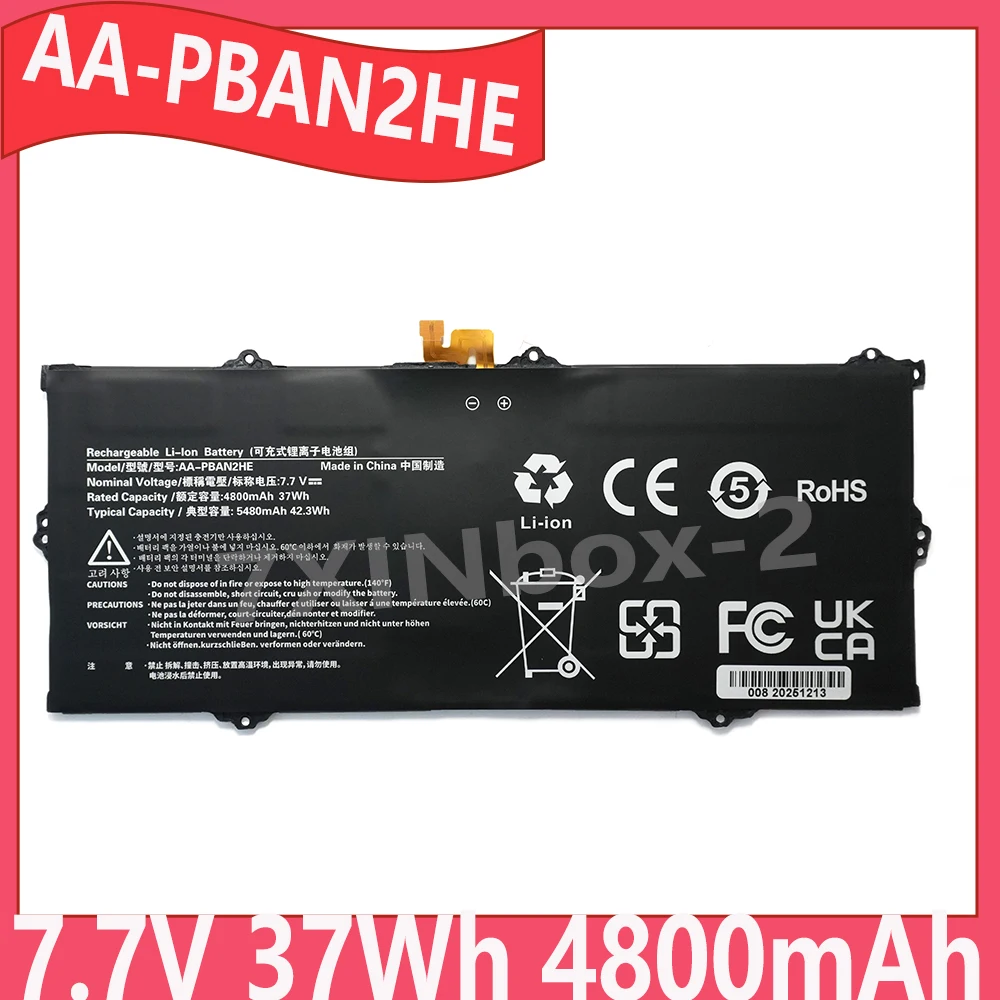 

AA-PBAN2HE 7.7V 37Wh 4800mAh OEM Laptop Battery For Samsung Galaxy Book Go 340XDA NP340XLA Series