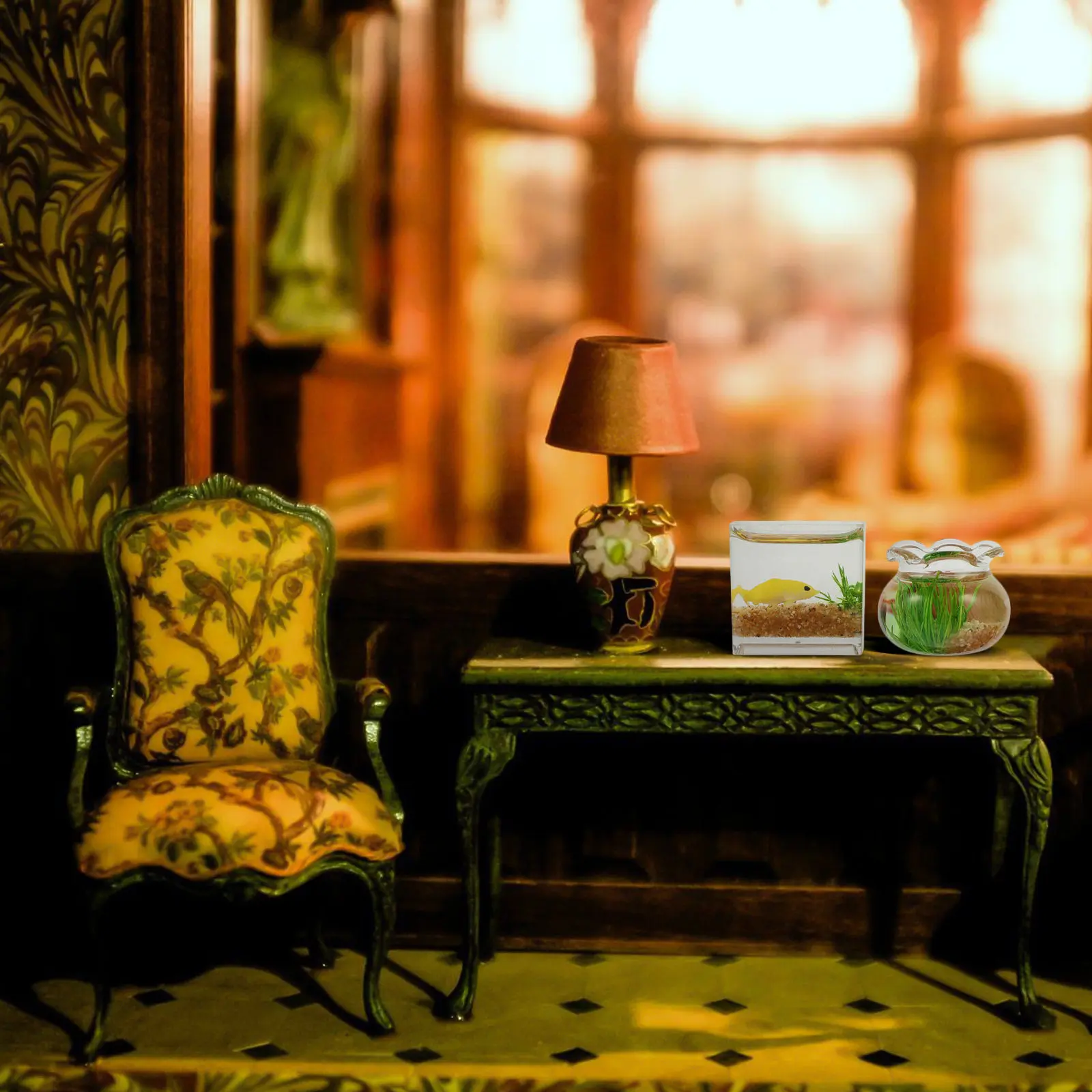 

2Pcs Miniature Fish Tank Decor Delicate Artificial Carp Ornaments for Mini House Garden Outdoor Flower Pot Landscape Mini