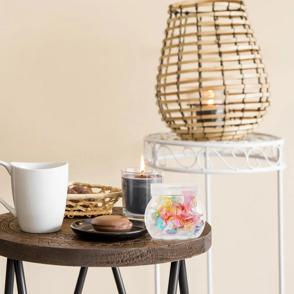 

20Pcs Pumpkin Candy Jars Clear Plastic Snack Storage Containers Airtight Sealed Cookie Holder for Home Use Pumpkin Candy Jars