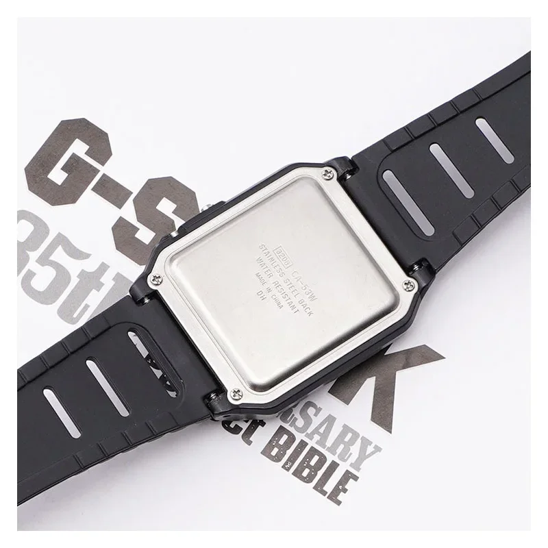 Watch band for Casio straps watch accessorise CA-53W CA-61W FT-100W W-520U W-720G tpu soft watchband 20mm Wristband Belt FT100W