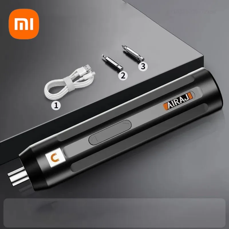 Xiaomi AIRAJ Torque Adjustment Straight Handle Home Electric Screwdriver Multi-function Durable Disassembly and Maintenance Tool