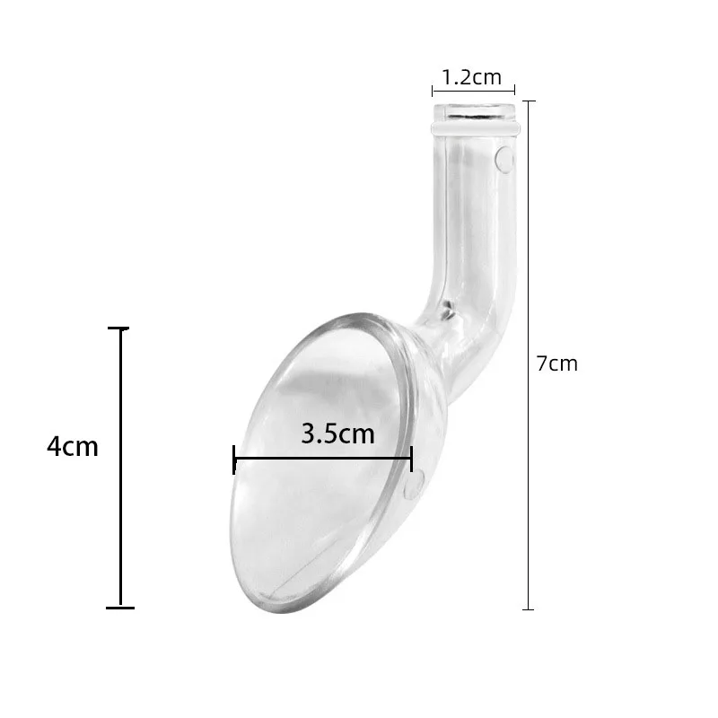 Aquarium Water Plant Lily Pipe Water Outlet Filter Bucket Transparent Fish Tank Accessories for Sunsun Filter Bucket 1.2cm