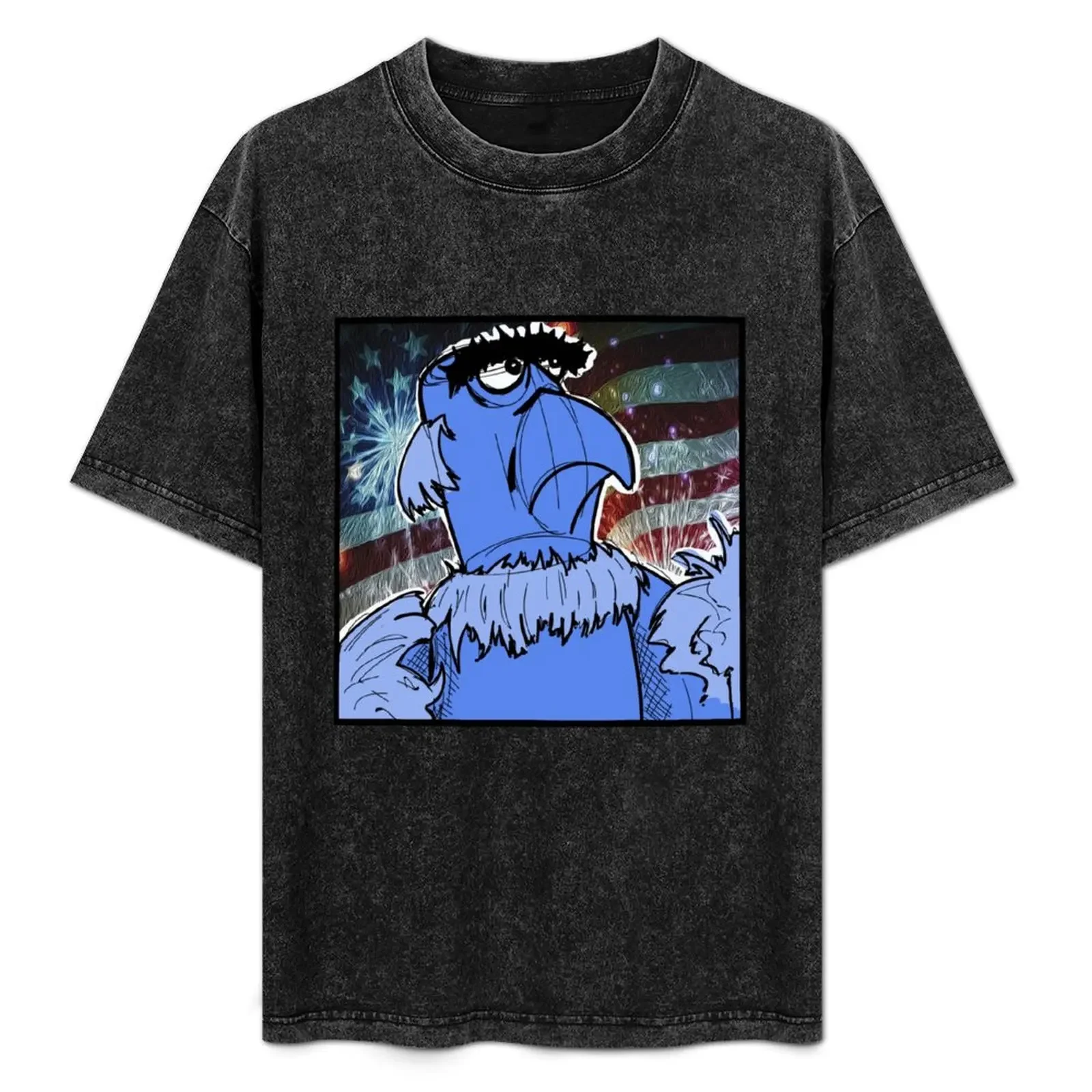 

Sam the Eagle T-Shirt Work Utility Casual Tee Shirt
