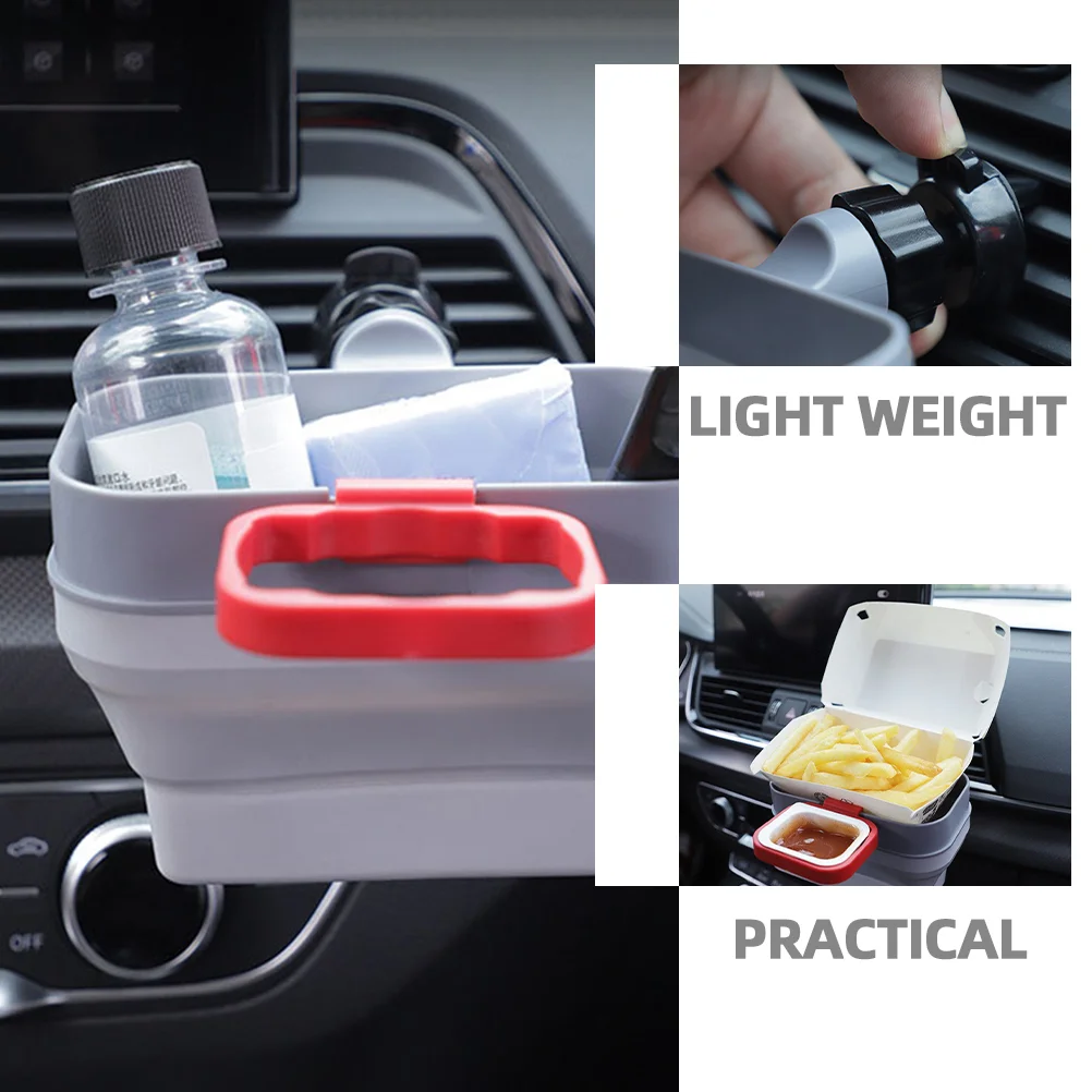 French Fry Holder Car French Fry Holder Holder Car Vent Dip Clip Condiment Holder Fast Food Drink Cup Holder