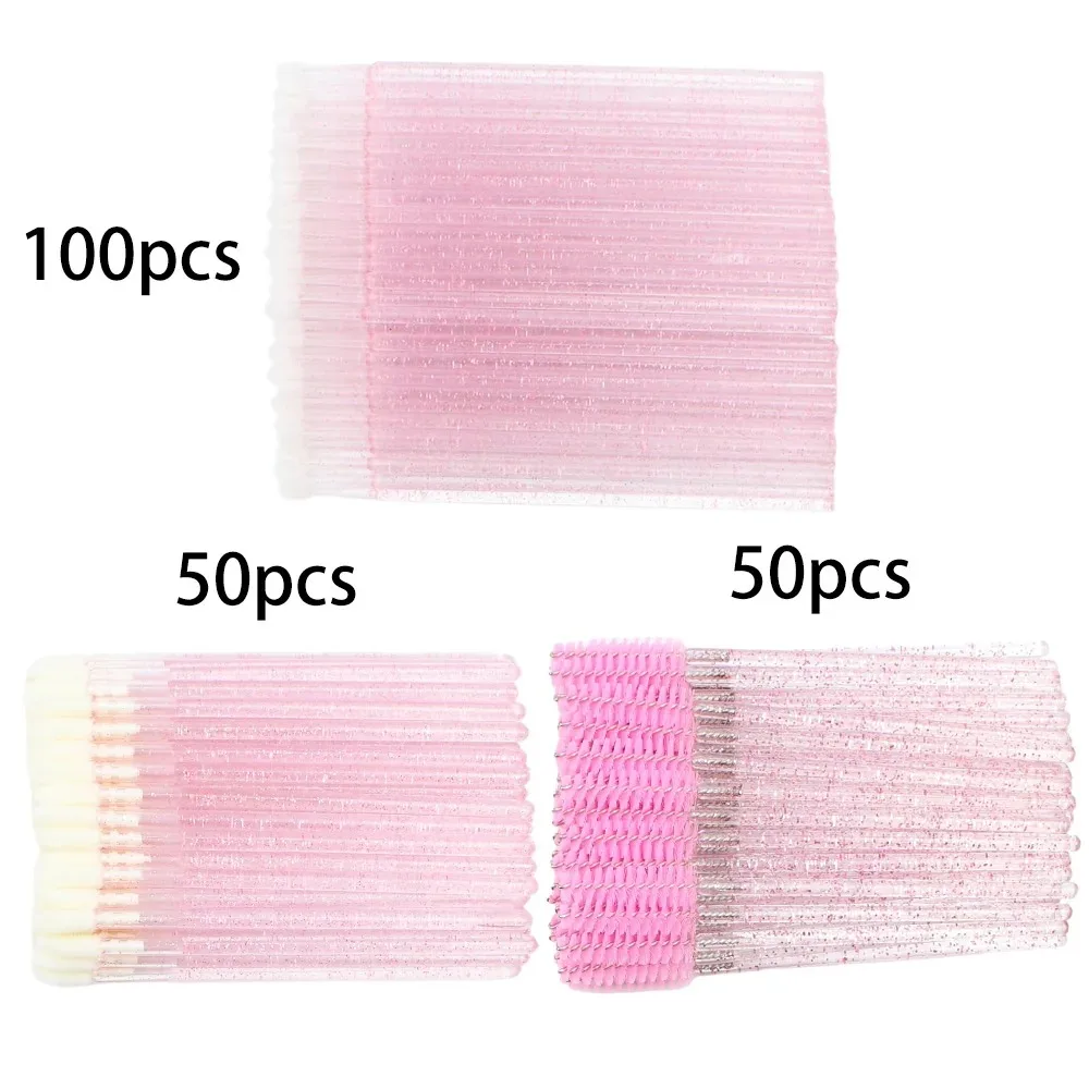 Ensemble de pinceaux jetables, baguettes de Mascara, pinceaux à lèvres, applicateur de microbrosse, écouvillon pour Extension de cils, outils de maquillage des sourcils, 200 pièces