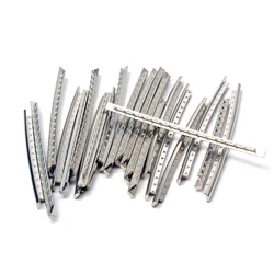 24Pcs/ Set Stainless Steel Guitar Fret Wire 24 Fingerboard Frets 2.7mm for Acoustic Guitar