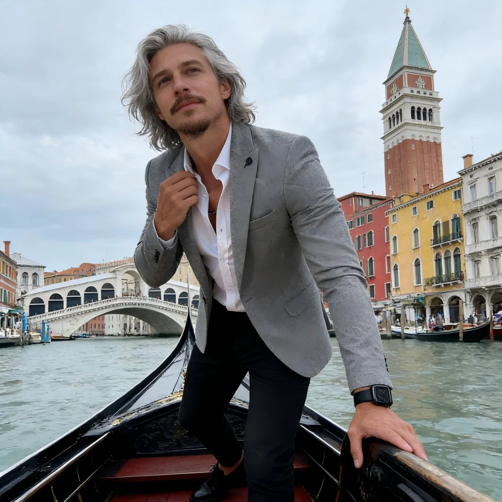 

Men's Yellow Casual Tailored Tuxedo with Peak Lapel Fitted Daily Personalized Solid Smoking Suit Ensemble