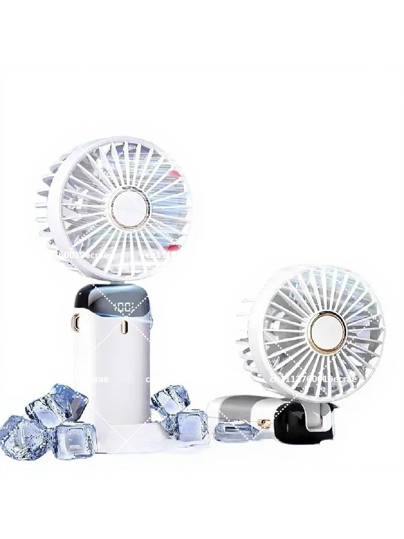 Mini Portable USB Rechargeable Handheld Fan, Silent High Speed Desktop Electric Fan for Home Office Travel