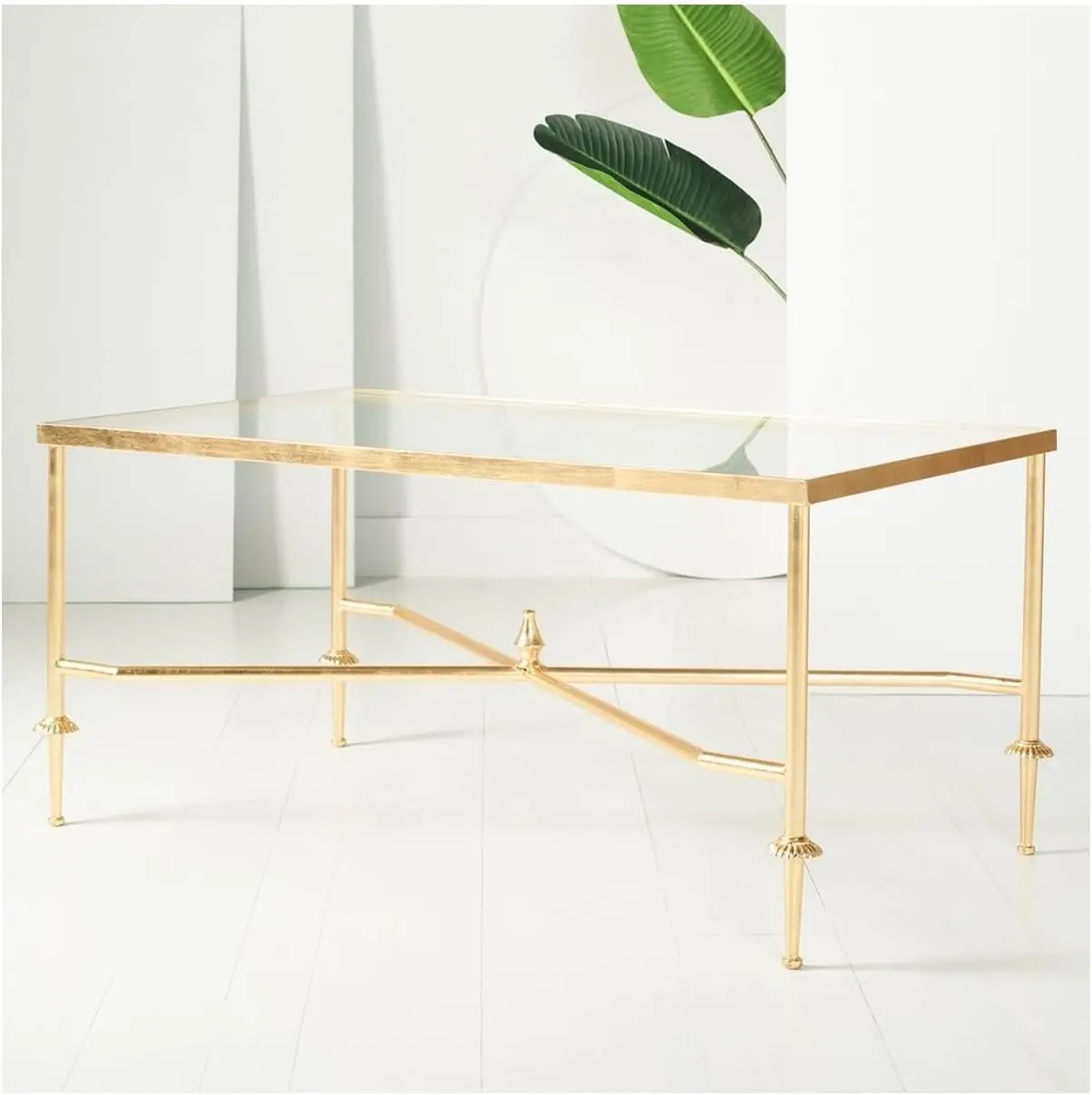 SAFAVIEH Devi Coffee AMH8332A Table, Gold