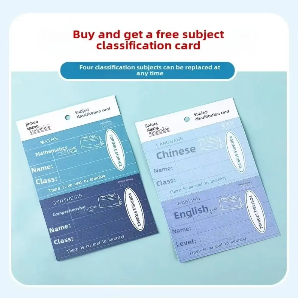 Bolso escolar portátil de EVA, soporte para documentos multifunción de gran capacidad, bolsa Tutorial impermeable