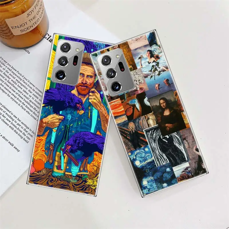 Van Gogh Oil Painting Art Phone Case For Samsung A55 A35 A25 A15 A05S A04 A04S A14 A24 A34 A54 M11 M12 M21 M30S M31 M31 M51 M5