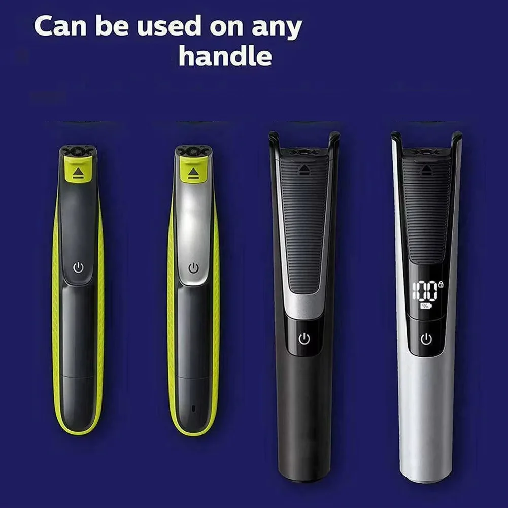 ملحقات استبدال ماكينة الحلاقة One Blade Pro QP2520 QP2630 QP6510 QP6523 رأس تشذيب اللحية الكهربائية الهجينة