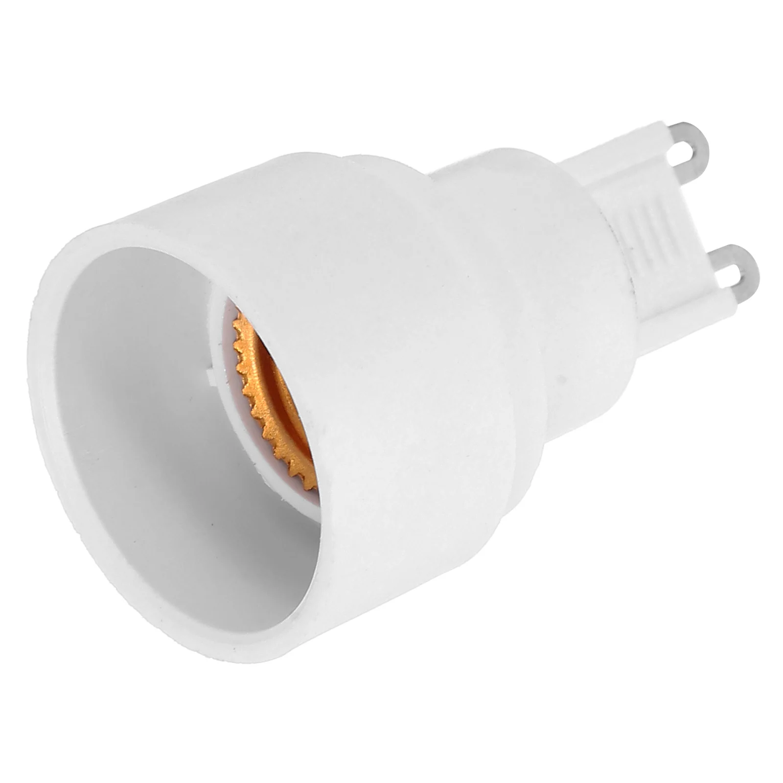 

White Ceramic G9 to E14 Light Bulb Socket Converter Adapter Ac110-230V for Home Office Lamp Holder Light Bulb Sockets