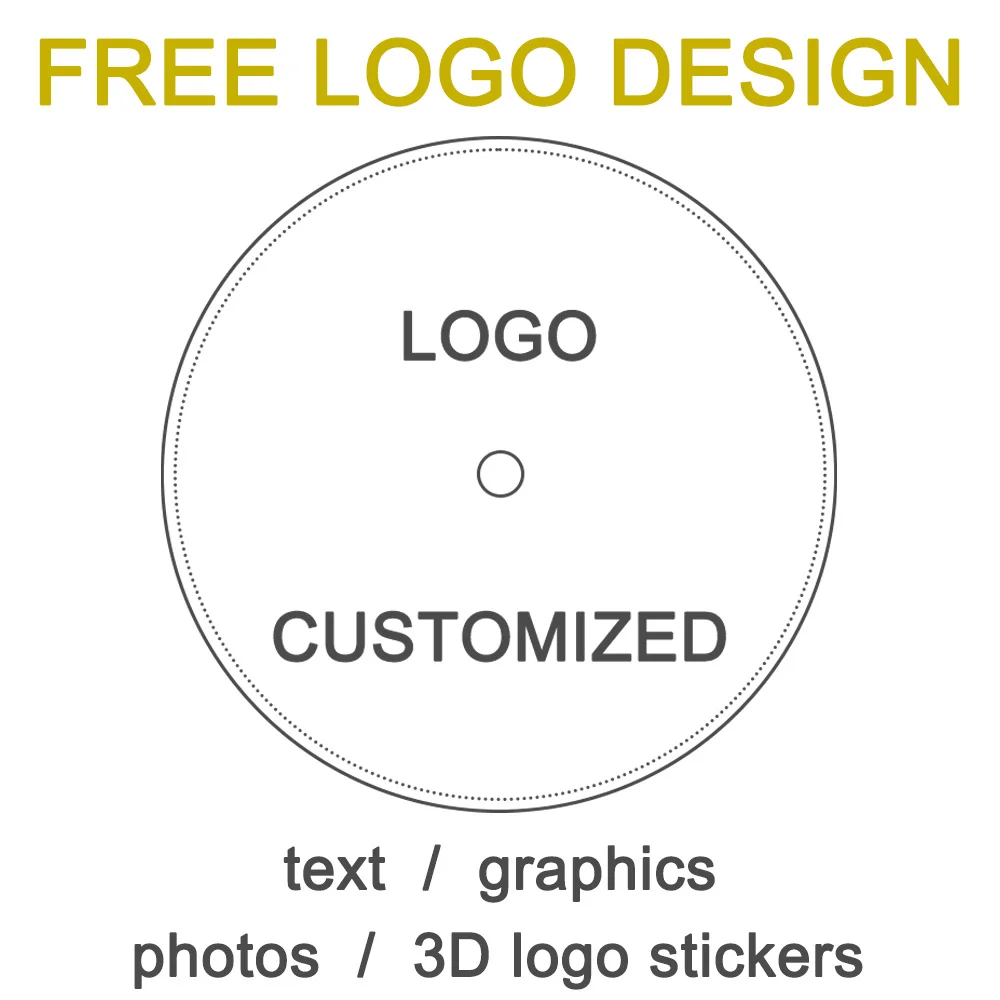 Custom dial case strap crown logo adopt pad printing color printing laser engraving sticker technology to custom names and logos