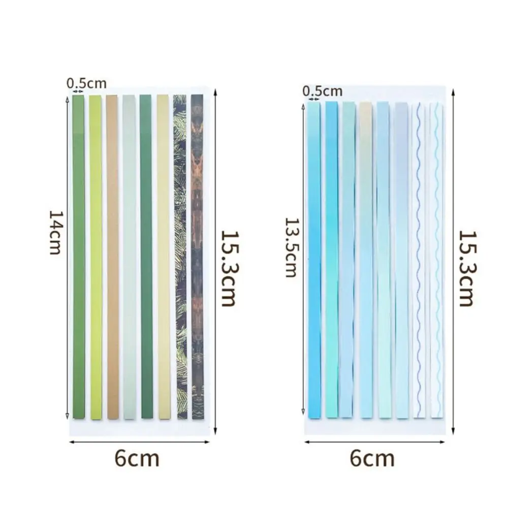 160 Vellen/Tas Memo Pad Transparante Bladwijzer Index Stickers Studenten