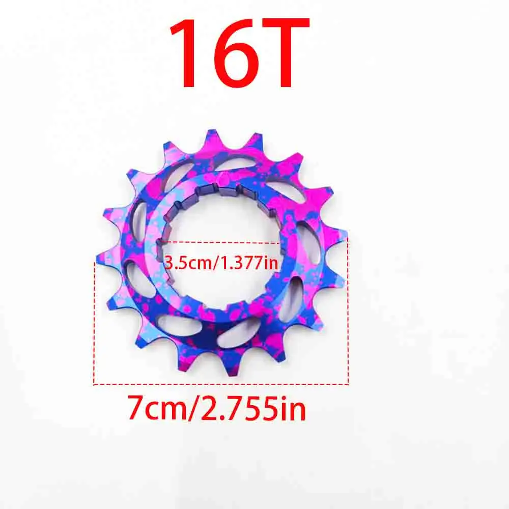 VXM slope bike AM single-speed flywheel 16T mountain bike BMX street climbing HG gear-shifting single-speed gear set accessories