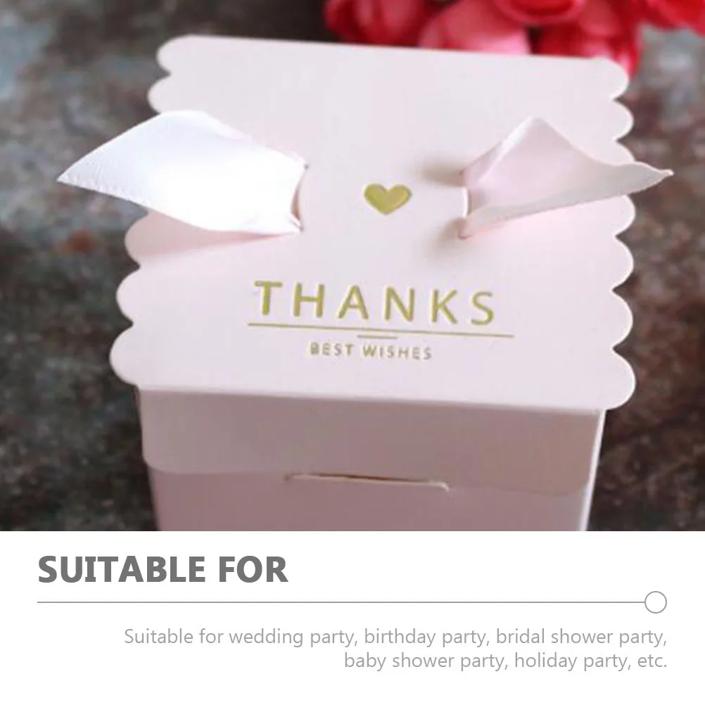 

20Pcs Wedding Candy Container Attractive Snack Packaging for Special Occasions Wedding Candy Box Party Sweets Box