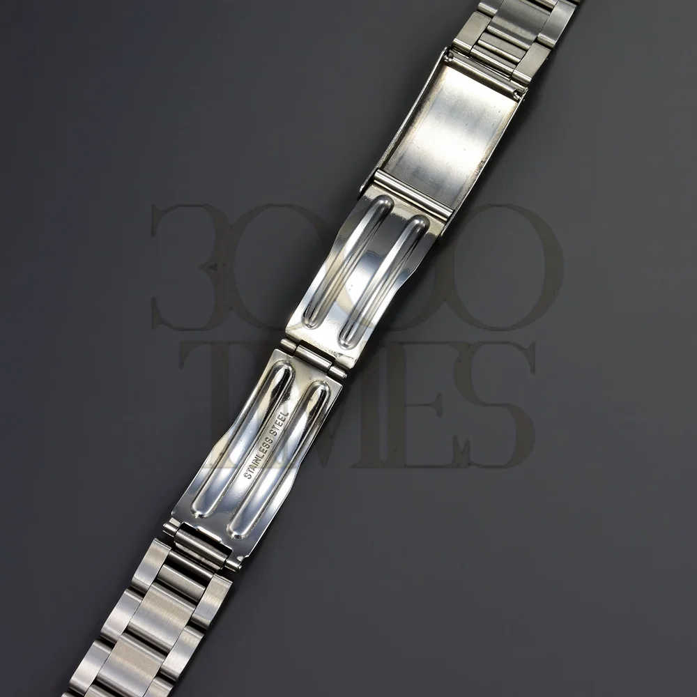 Vintage 10MM*22MM Brush Solid Stainless Steel Watch Strap Band Fit For Omega Seahorse Old School Medieval Watch