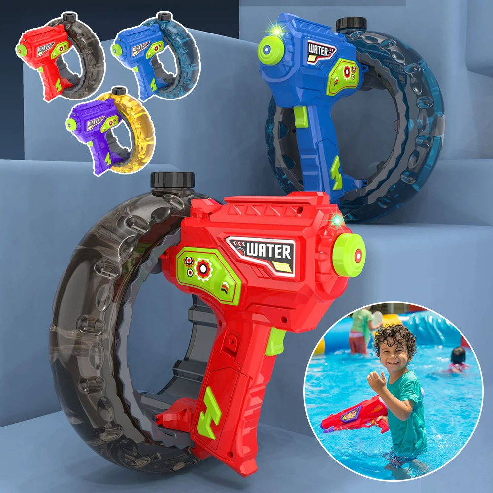 Outdoor Water Fighting Play Toys With Colorful LED Light Kids Adults Water Toy For Pool Outdoor Beach