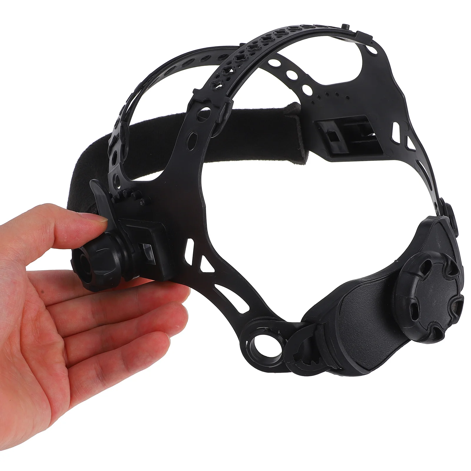 Adjustable Welding Headgear Sweat-Absorbing Band Durable Sparks Debris Protection Custom Fit Welding Cap Gear Kit