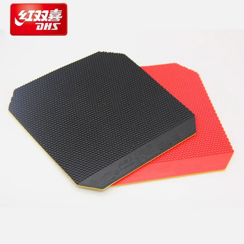 DHS SHARPING Table Tennis Raw Rubber Table Tennis Rackets Fast Attack Loop Ping Pong Paddle Rubber Table Tennis Accessories