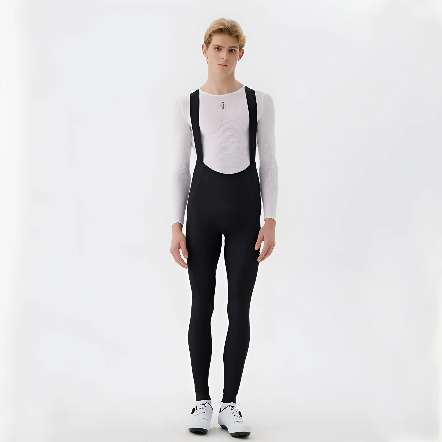 SPEXCEL SPPC 26 NEW Winter Thermal Cycling Bib Pants Italy Thermal Fleece Cycling Tights Italy Dolomiti Pad for 8 Hours Ride